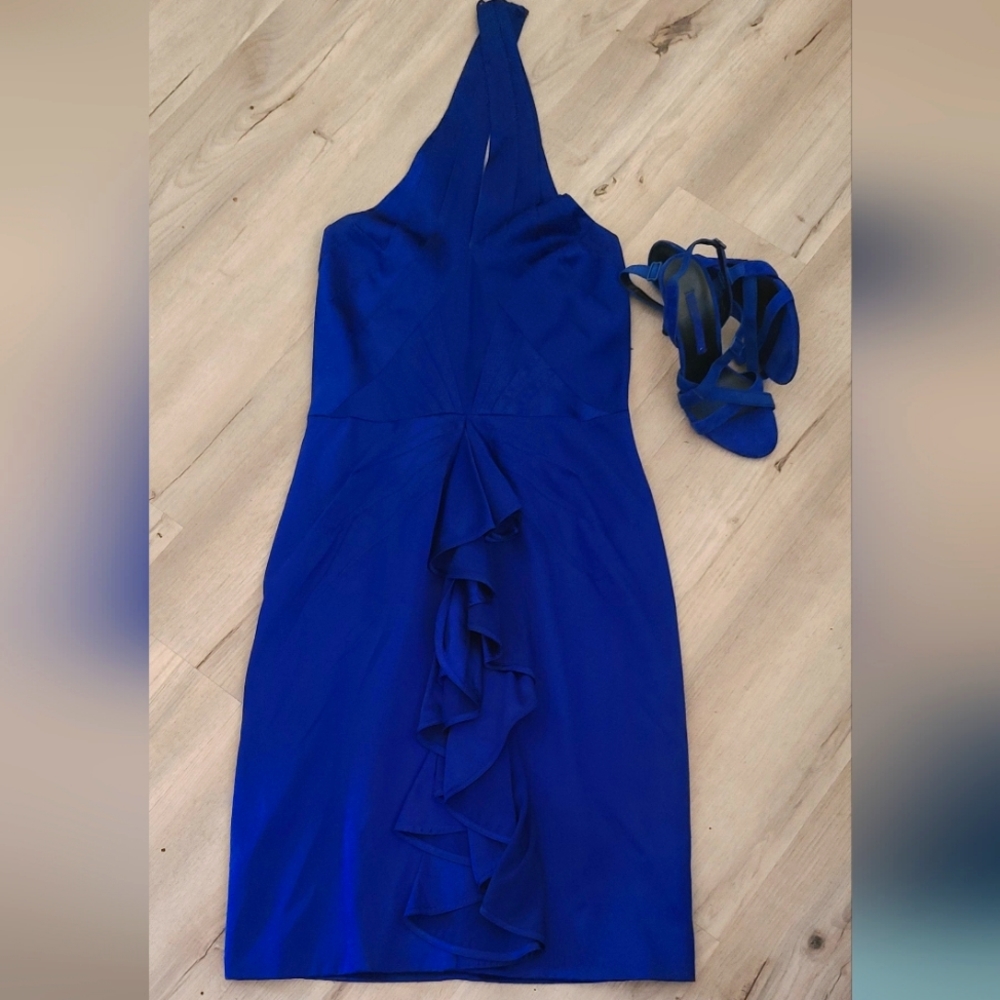 Zac Posen Trickle Silk Stretch Dress
